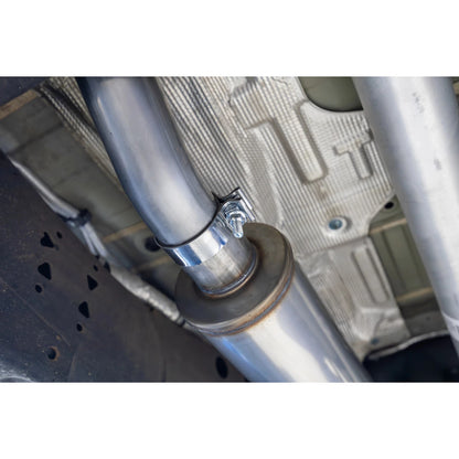 MBRP 3in Dual Split Cat-Back Exhaust w/ Quad Carbon Fiber Tips | Chevrolet Tahoe / GMC Yukon (21+) (S50573CF)