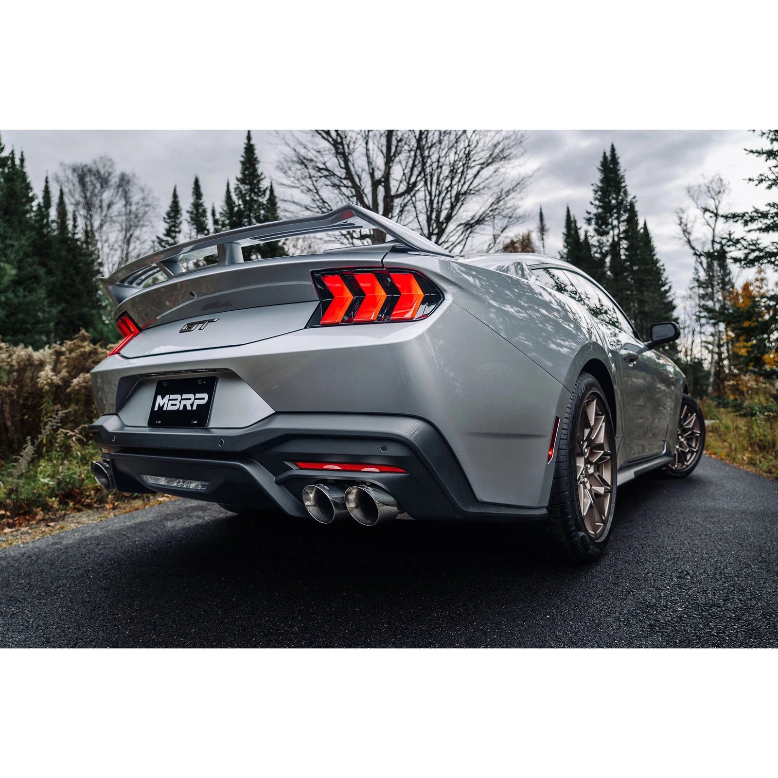 MBRP Armor Pro 3in Street Profile Catback Exhaust | Ford Mustang GT (24+) (S7280304)