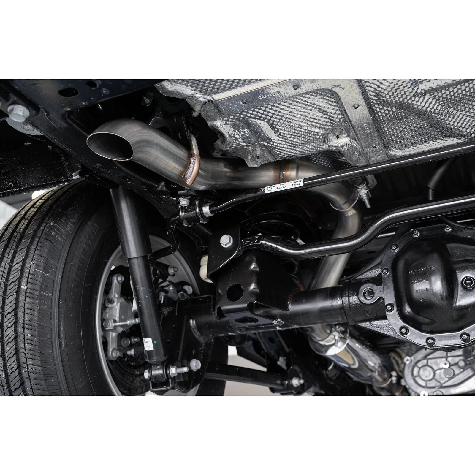 MBRP 2.5in Single Rear Exit High Clearance Cat-Back | Jeep Wrangler JL (18-20) (S5533304)