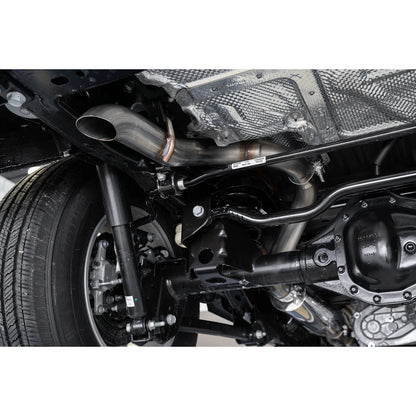 MBRP 2.5in Single Rear Exit High Clearance Cat-Back | Jeep Wrangler JL (18-20) (S5533304)