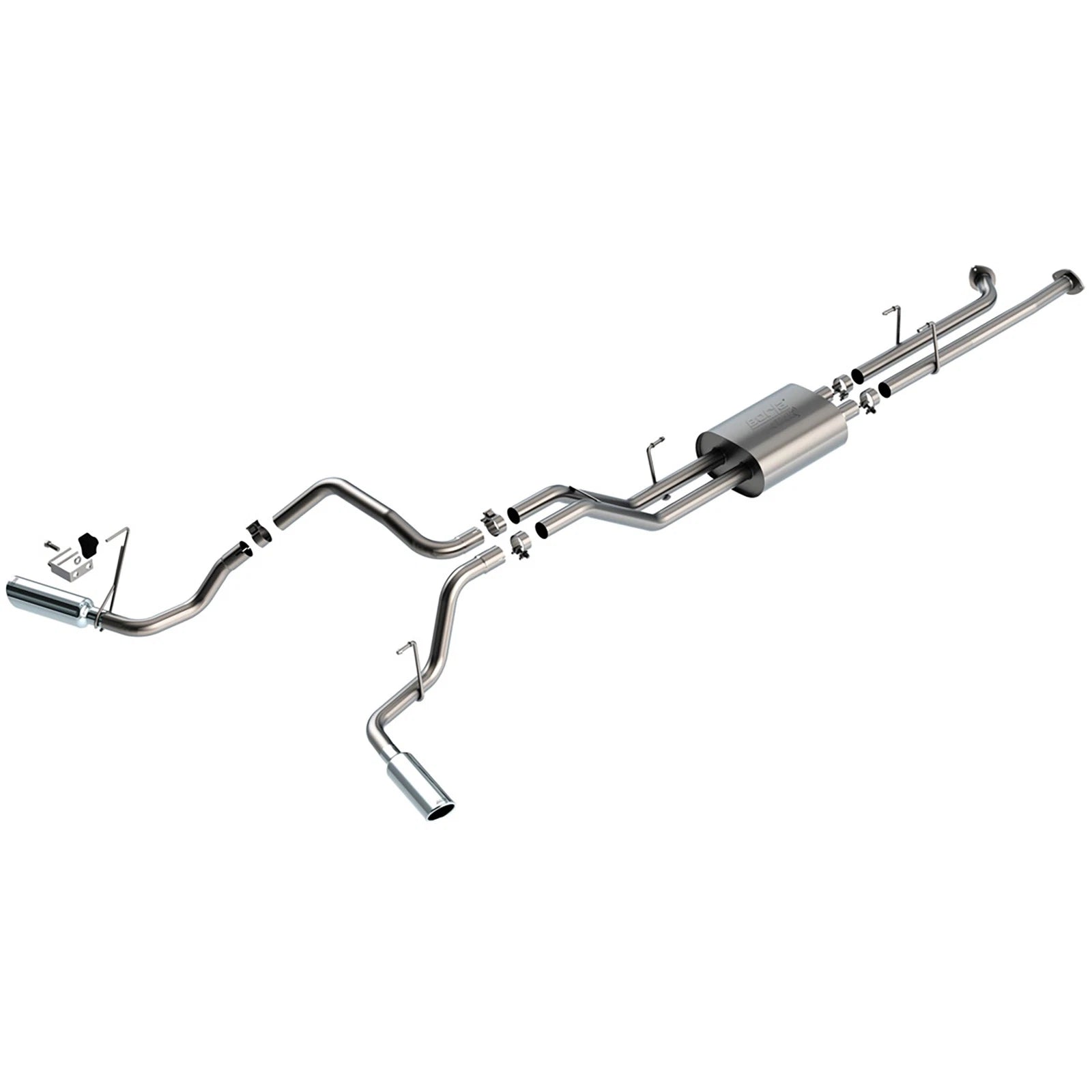 Borla 141022 ATAK Stainless Cat Back Exhaust System Kit for 07-08 Tundra 5.7L V8