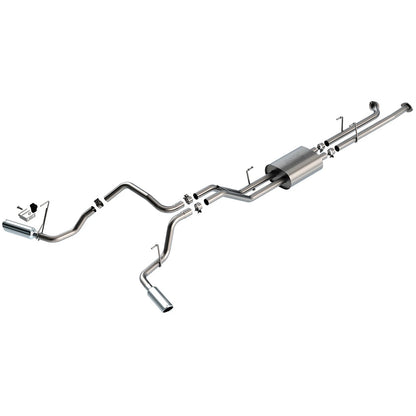 Borla 141022 ATAK Stainless Cat Back Exhaust System Kit for 07-08 Tundra 5.7L V8