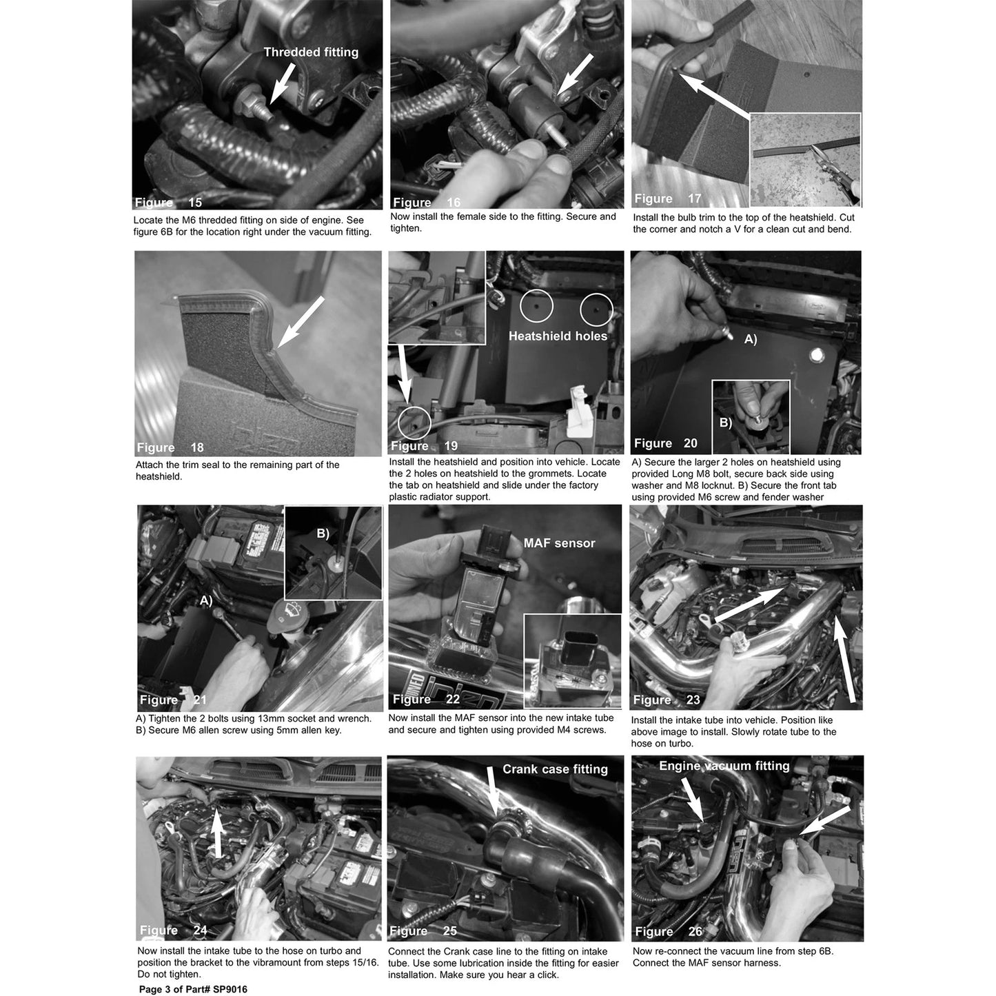 Injen 14 Ford Fiesta ST 1.6L Turbo Wrinkle Black Short Ram Intake | Ford Fiesta (02-14) / Mazda 2 (07-15) (SP9016WB)