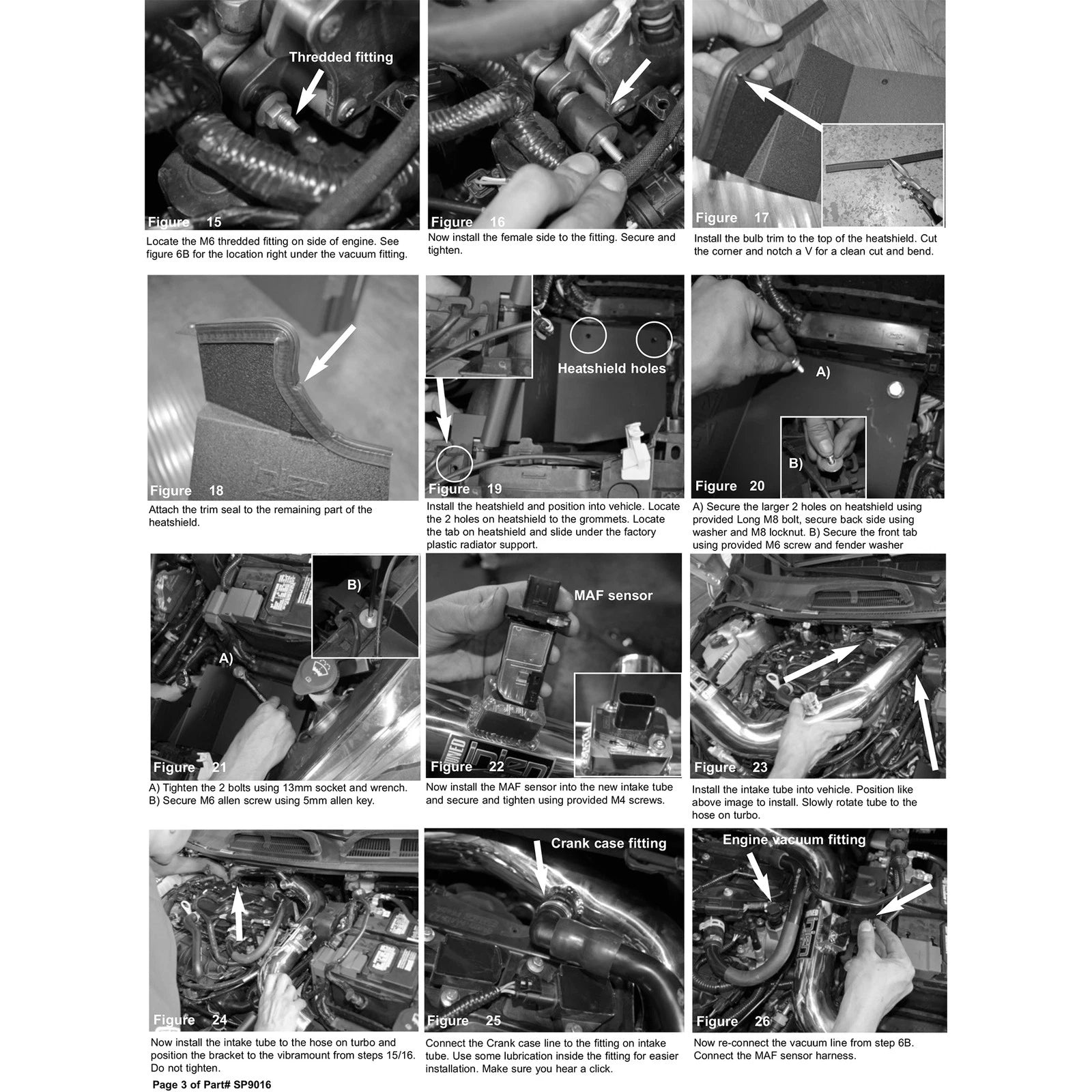Injen 14 Ford Fiesta ST 1.6L Turbo Wrinkle Black Short Ram Intake | Ford Fiesta (02-14) / Mazda 2 (07-15) (SP9016WB)