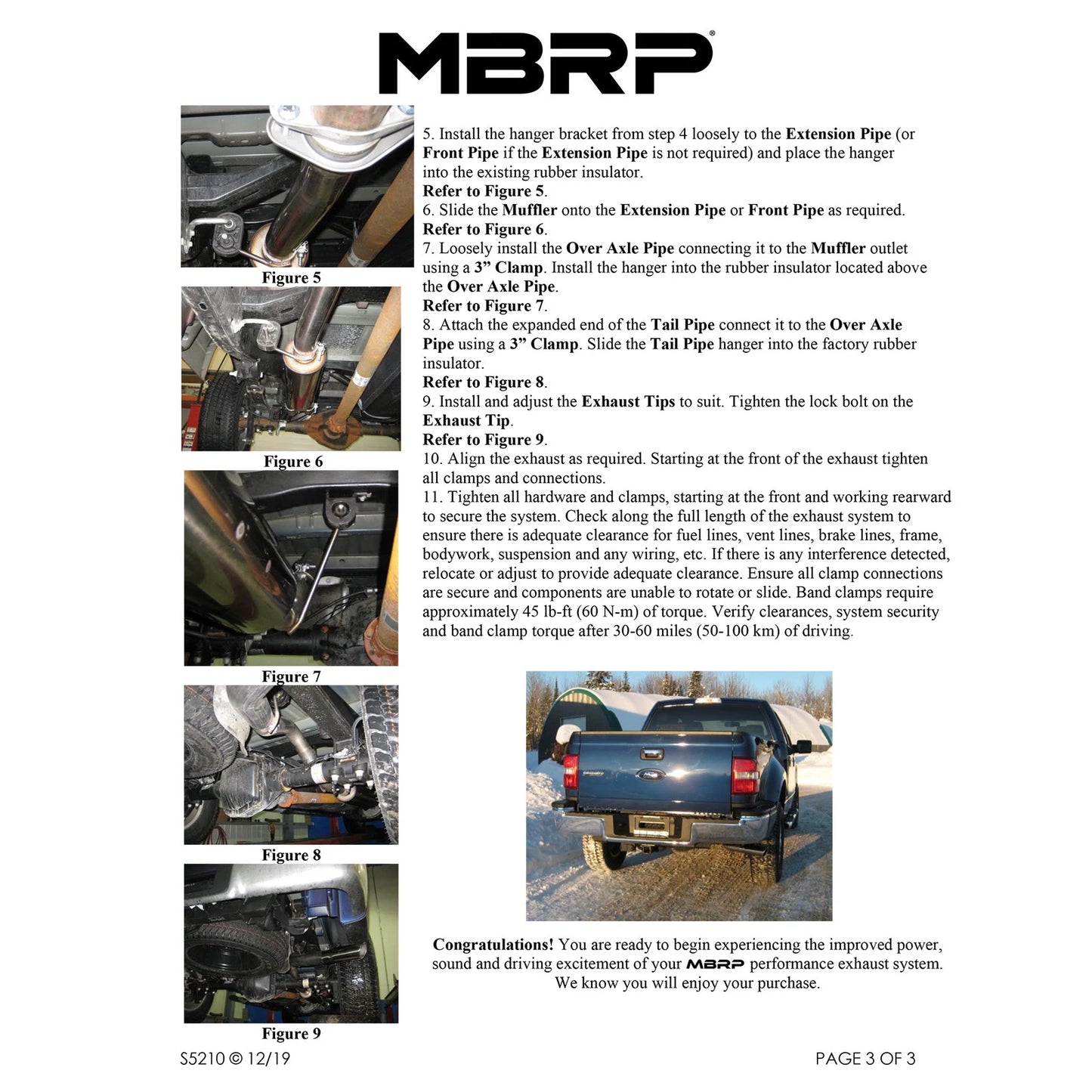 MBRP 3in Cat-Back Single Side Exit Aluminum Exhaust | Ford F-150 09-10 (S5210AL)