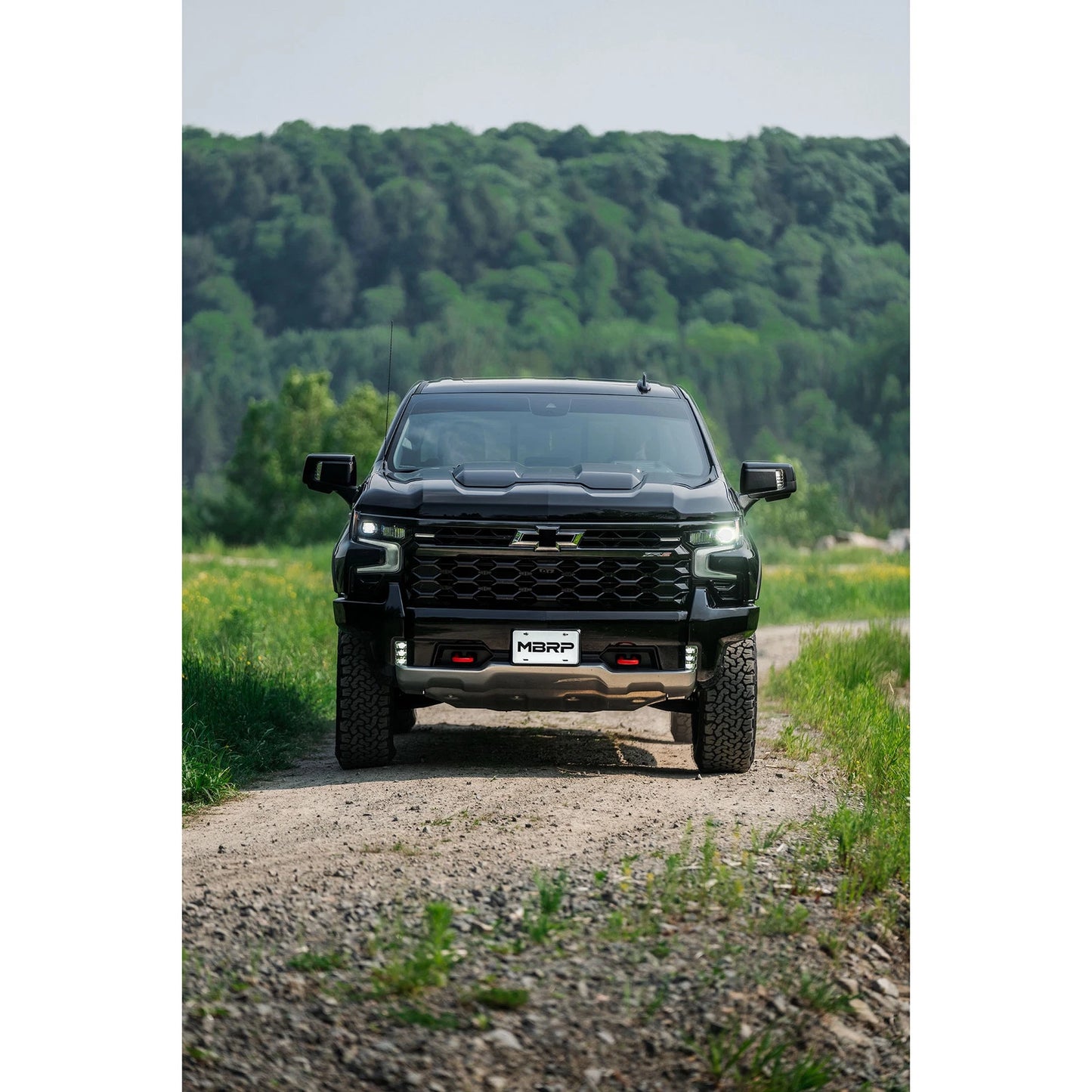 MBRP 2.5in Turn Down 3in Cat Back | Chevrolet Silverado/Sierra ZR2/AT4X 6.2L (22-23) (S5006304)