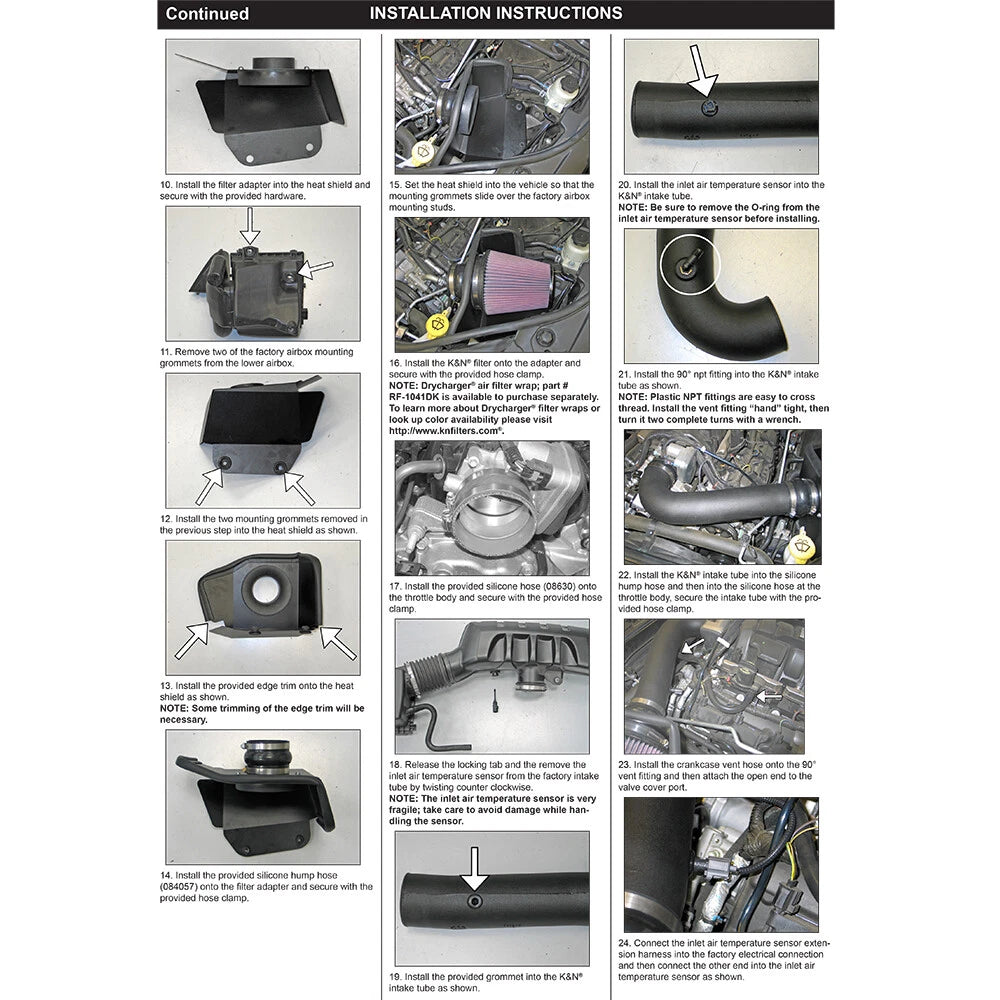 K&N Performance Intake Kit | Jeep Grand Cherokee (11-14)