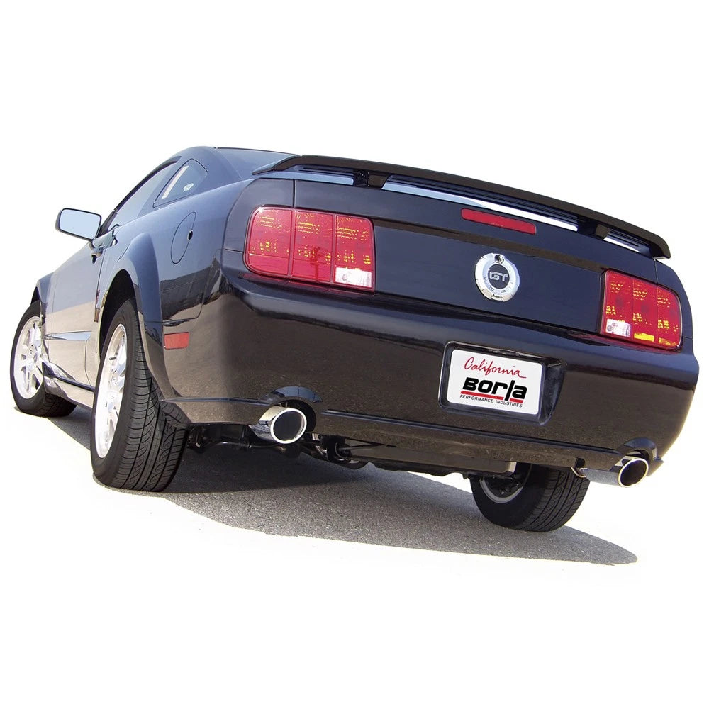Borla Axle-Back Exhaust System - ATAK | 2005-2009 Ford Mustang GT 4.6L (11806)