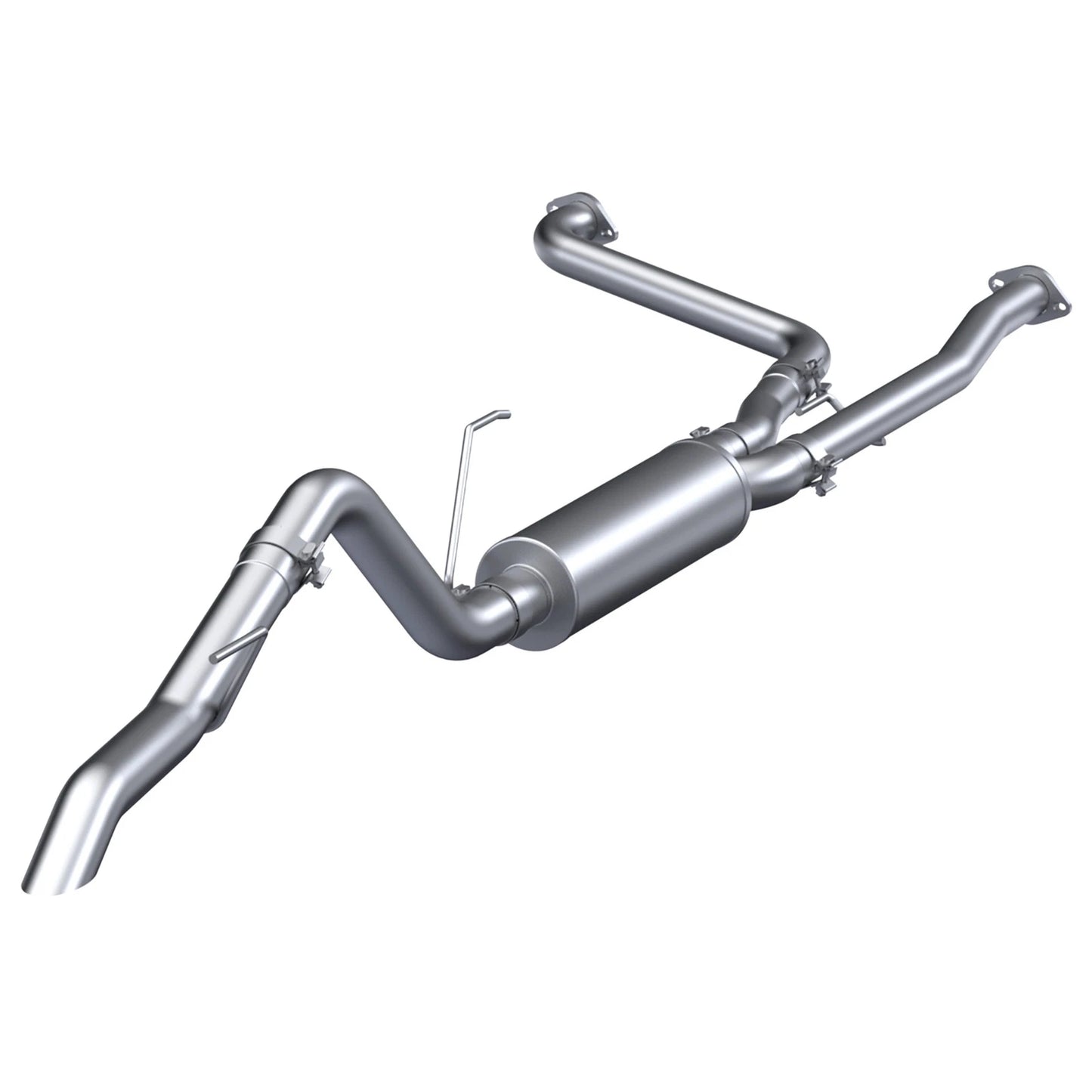 MBRP 3in Tip 3in Cat Back Turndown Exit Street Profile | Nissan Frontier (22-23) 3.8L (S5409304)