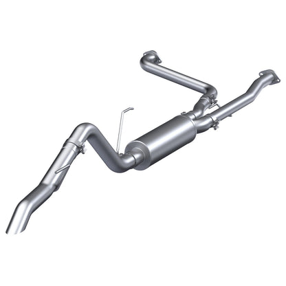 MBRP 3in Tip 3in Cat Back Turndown Exit Street Profile | Nissan Frontier (22-23) 3.8L (S5409304)