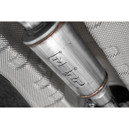 MBRP 3in Cat-Back Exhaust 2.5in Dual Split Rear w/ Burnt End Tips | Honda Civic SI (22-24) (S49033BE)