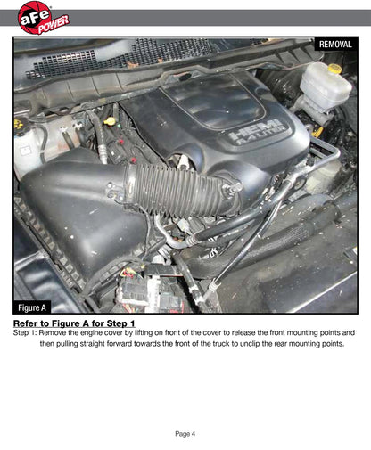 aFe Momentum GT Cold Air Intake System w/ Pro 5R Media | Ram 2500 6.4L Hemi (14-16) (54-72103)