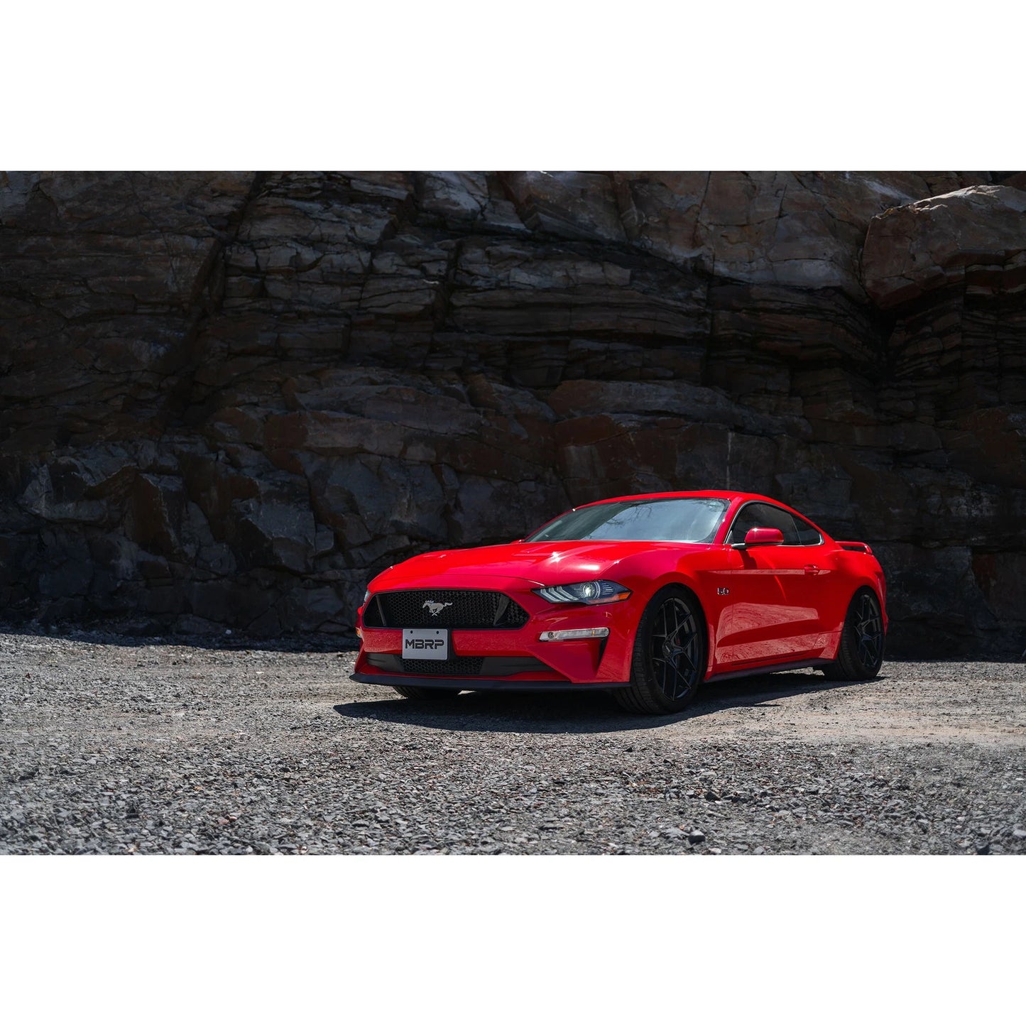 MBRP Installer Series 3" Cat-Back Exhaust System | 2018-2023 Ford Mustang GT (S7207AL)