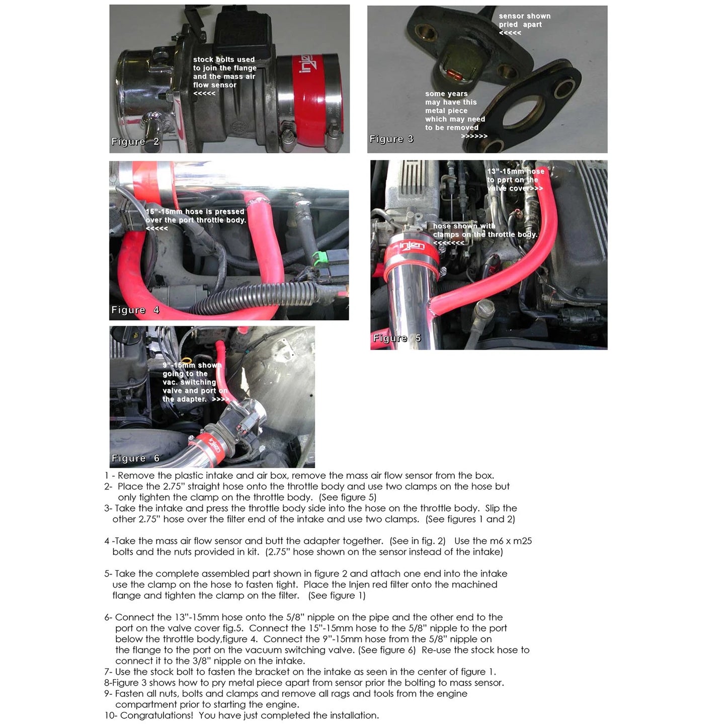 Injen Short Ram Cold Air Intake System | 1989 - 1990 Nissan 240SX  (IS1910BLK)