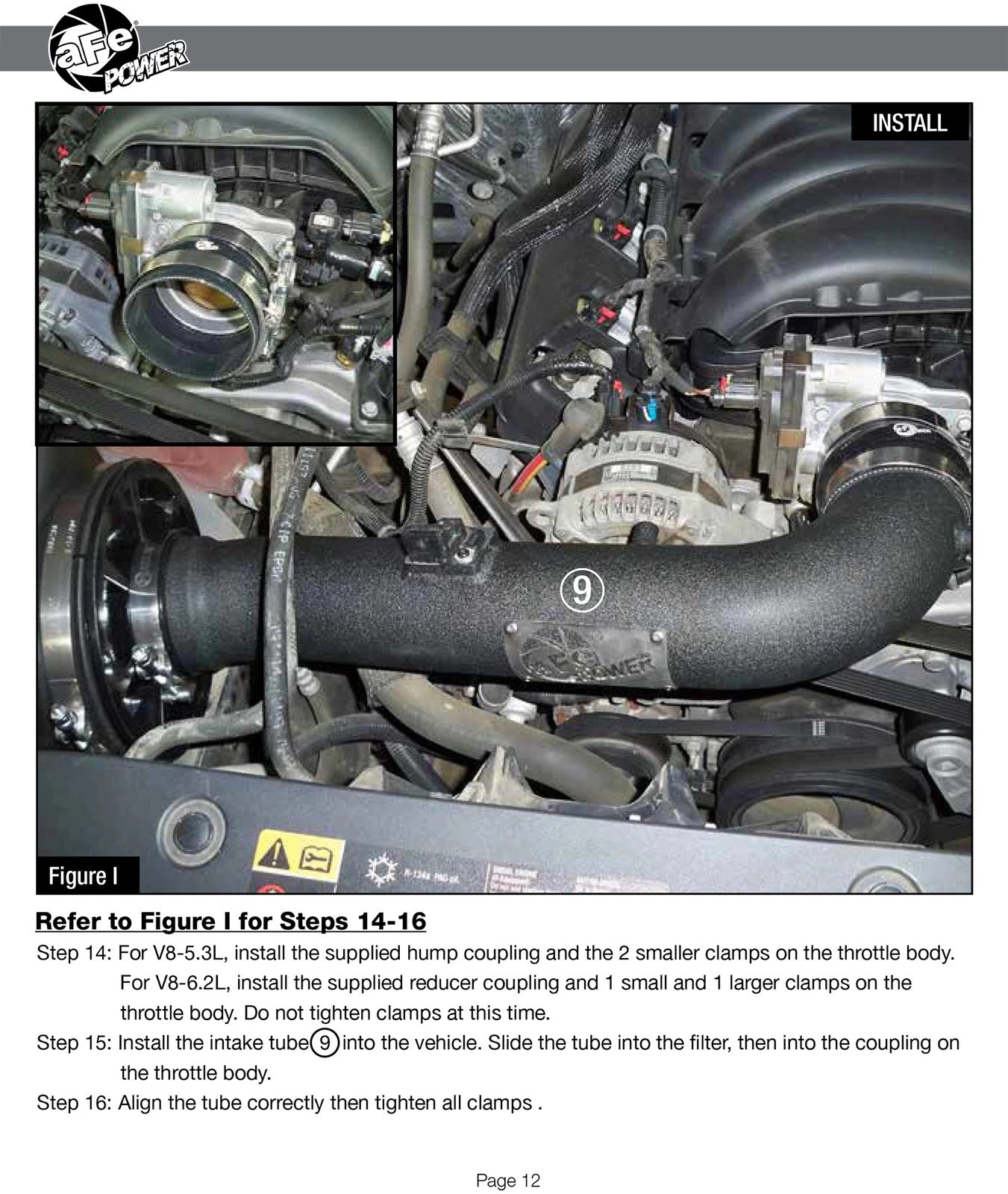 aFe Momentum XP Cold Air Intake w/ Pro 5R Brushed | GM Silverado/Sierra 1500 2014-19 (50-30028RH)