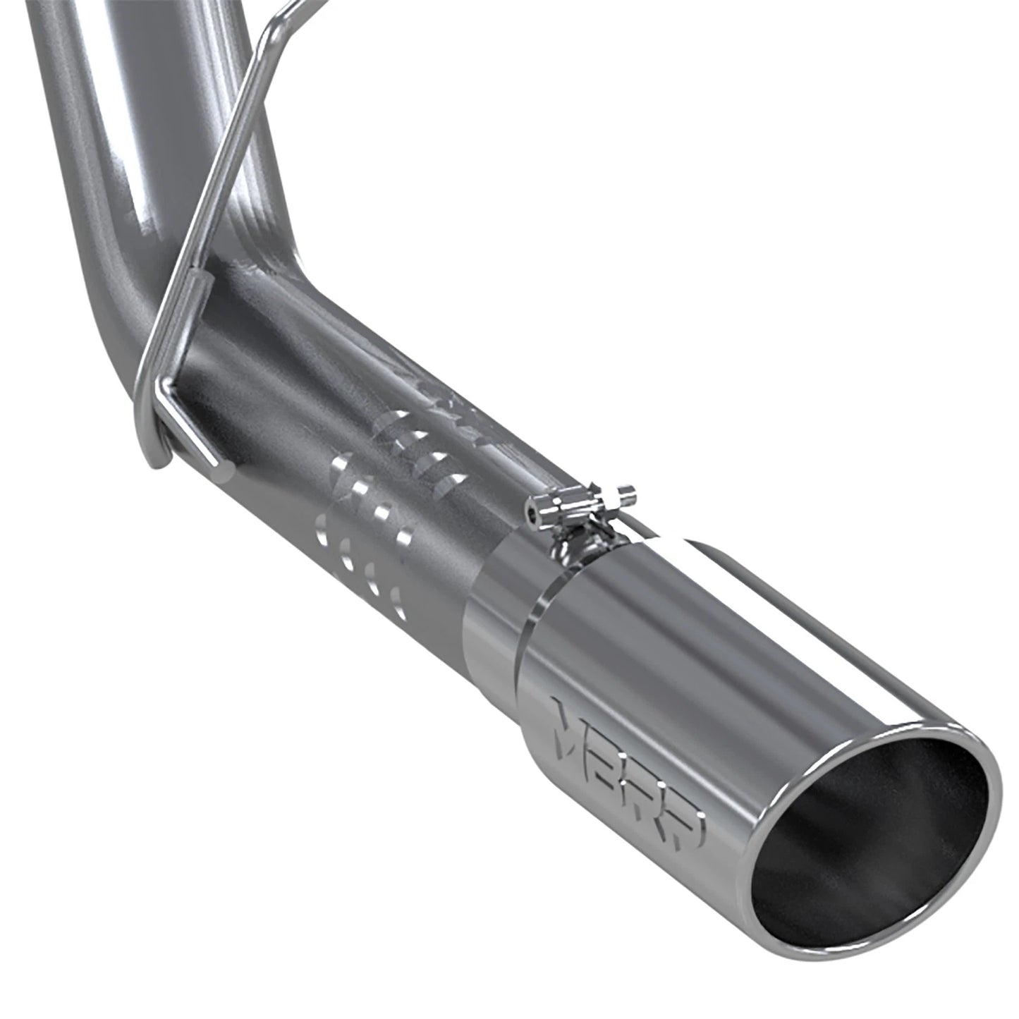 MBRP 4in Single Side Exit Aluminized Exhaust w/ 5in Tip | Ford F250/350/450 6.7L (15) (S6287AL)