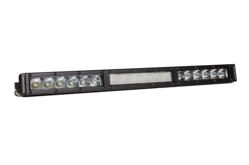 Diode Dynamics 18 In LED Light Bar Single Row Straight Clear Combo Each Stage Series