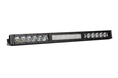 Diode Dynamics 18 In LED Light Bar Single Row Straight Clear Combo Each Stage Series