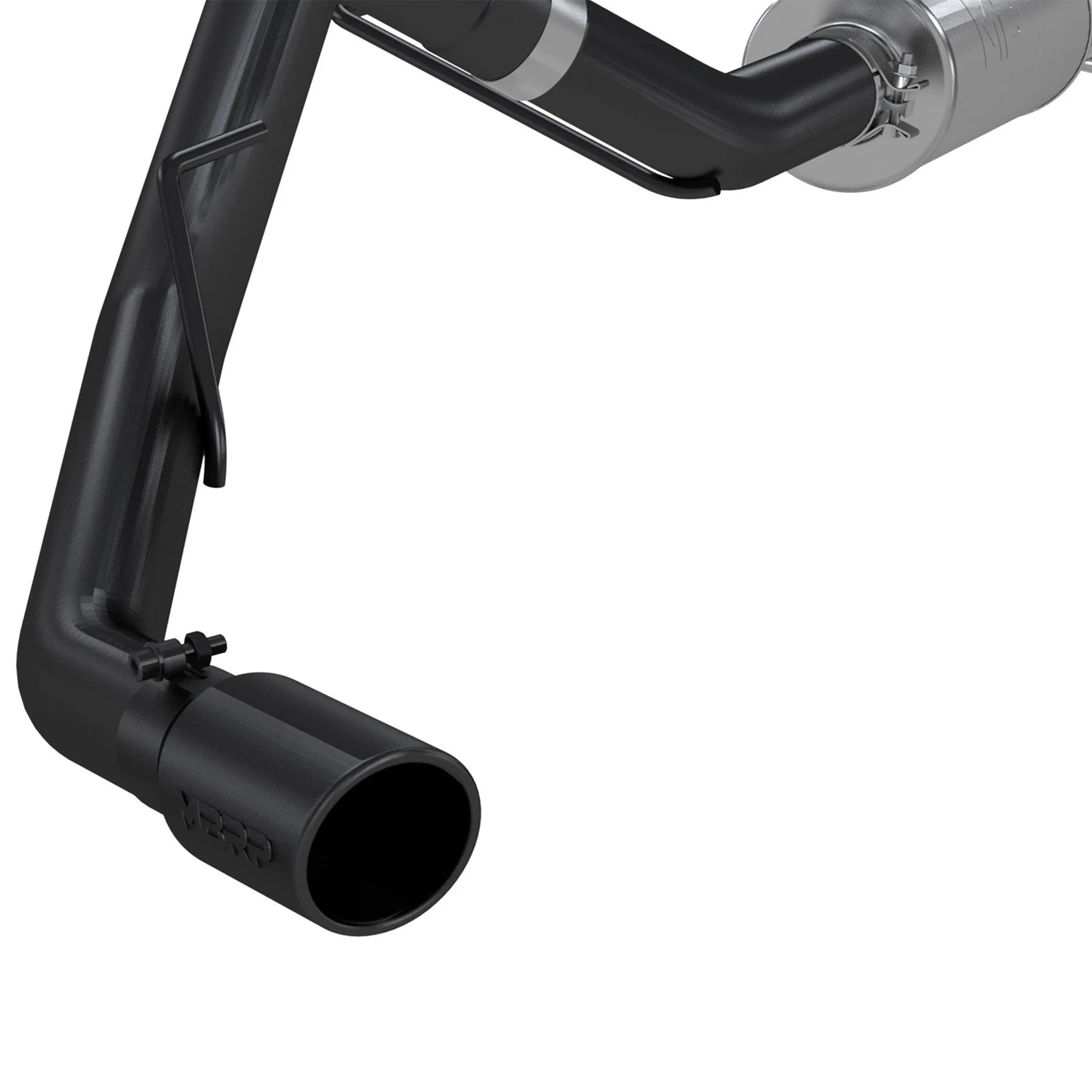 MBRP 3in Cat Back Single Side Exit Black Coated Exhaust System | Ford F150 (11-14) (S5230BLK)