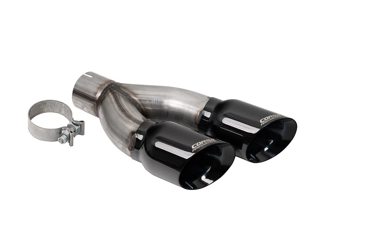 CORSA Replacement / 4.0 in Twin Slash Tip Kit | 2022-2024 Tundra Systems (14078)