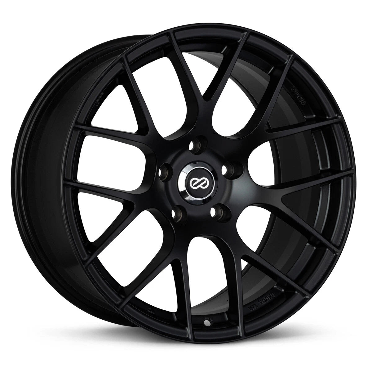 Enkei Raijin Matte Black | 18x8" +35mm | 5x112mm Wheel