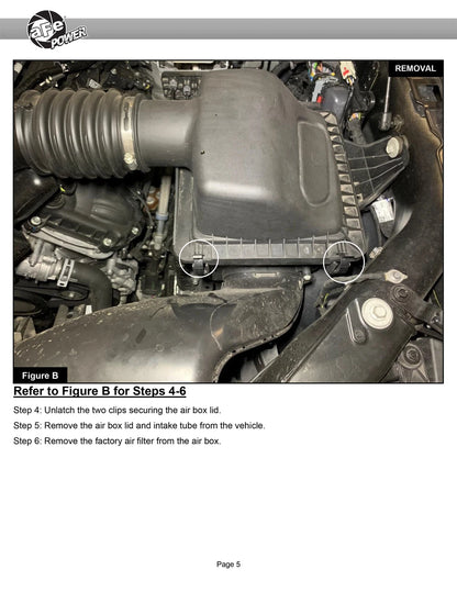 aFe Rapid Induction Cold Air Intake w/ Pro 5R Filter | Ford F-150 V8-5.0L (21+) (52-10012R)