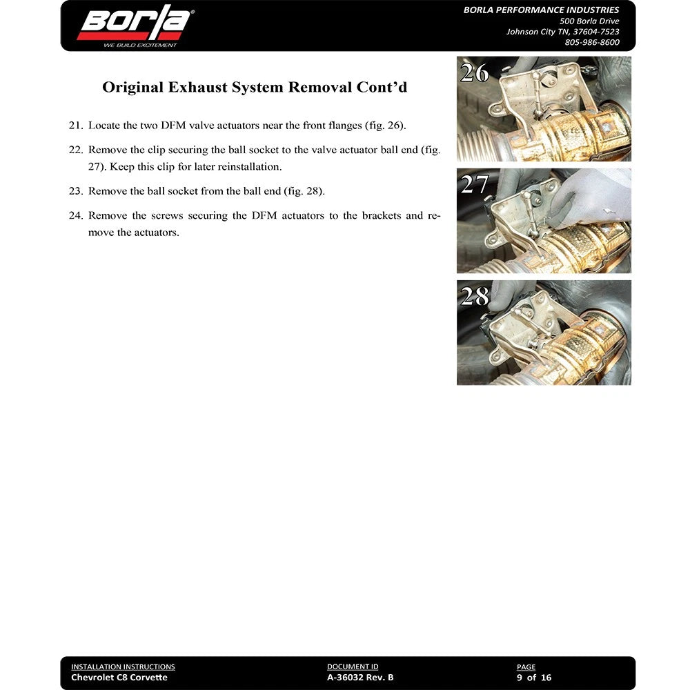 Borla Exhaust Cat-Back Exhaust System | 2020-2021 Chevrolet Corvette (140838/9)