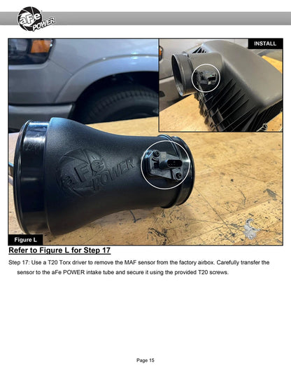 aFe 50-70120R Cold Air Intake System for 2025-26 Ram 1500 / 22-26 Wagoneer 3.0L