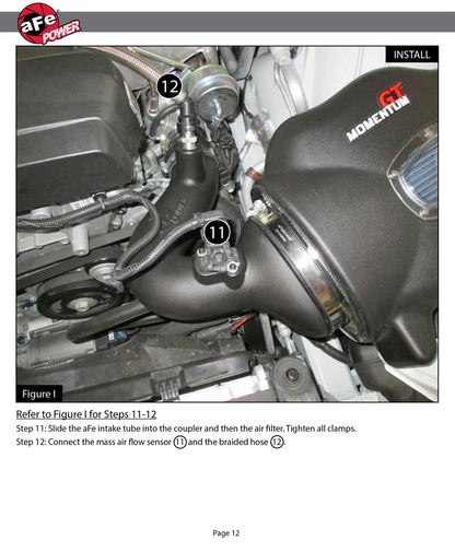 aFe Momentum GT Pro 5R Intake System | Chevrolet Camaro I4 2.0L (16-17) (54-74212)