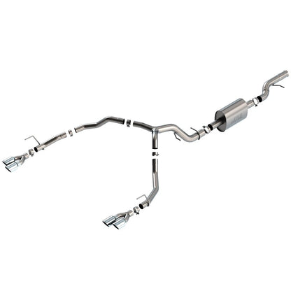 Borla Brushed T-304 Stainless Steel S-Type Cat-Back Exhaust | Chevrolet Tahoe (21-22) 6.2L V8 2/4WD (140859)