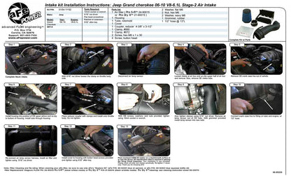 aFe Magnum FORCE Stage-2 Cold Air Intake | Jeep GC SRT8 (06-10) V8-6.1L (54-11192)