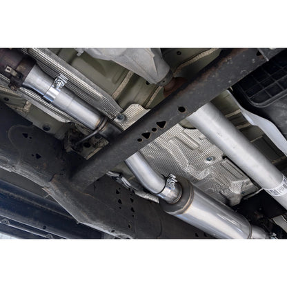 MBRP 3in Dual Split Cat-Back Exhaust w/ Quad Carbon Fiber Tips | Chevrolet Tahoe / GMC Yukon (21+) (S50573CF)