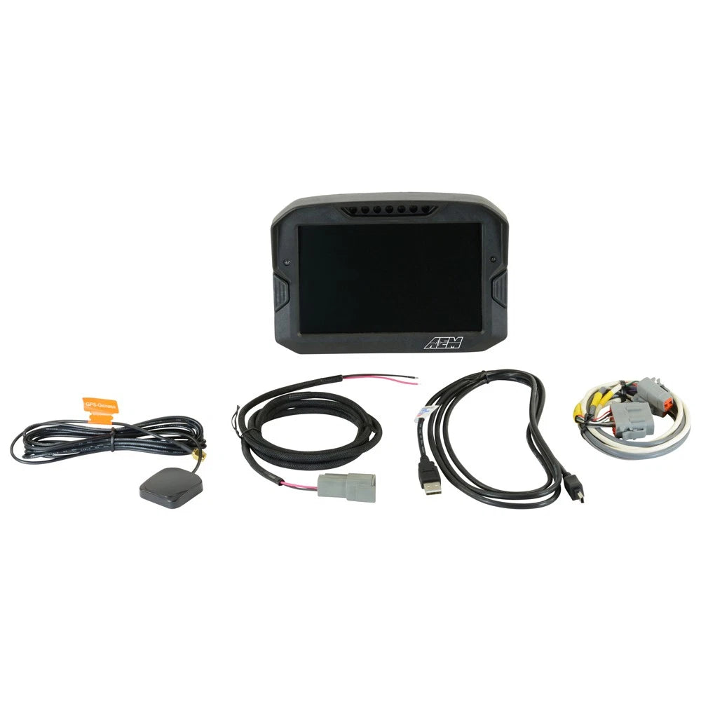 AEM CD-7G Carbon Non-Logging Display w/ GPS (30-5702)