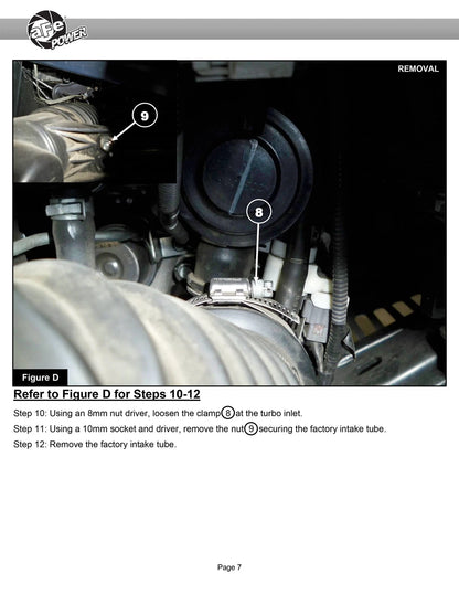 aFe 6" Takeda Intake System w/ Pro 5R Filter | Subaru Forester 14-18 H4-2.0L (56-70049R)