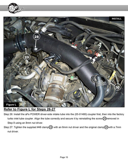 aFe Momentum GT Cold Air Intake | Ford Bronco Raptor (50-70109R)