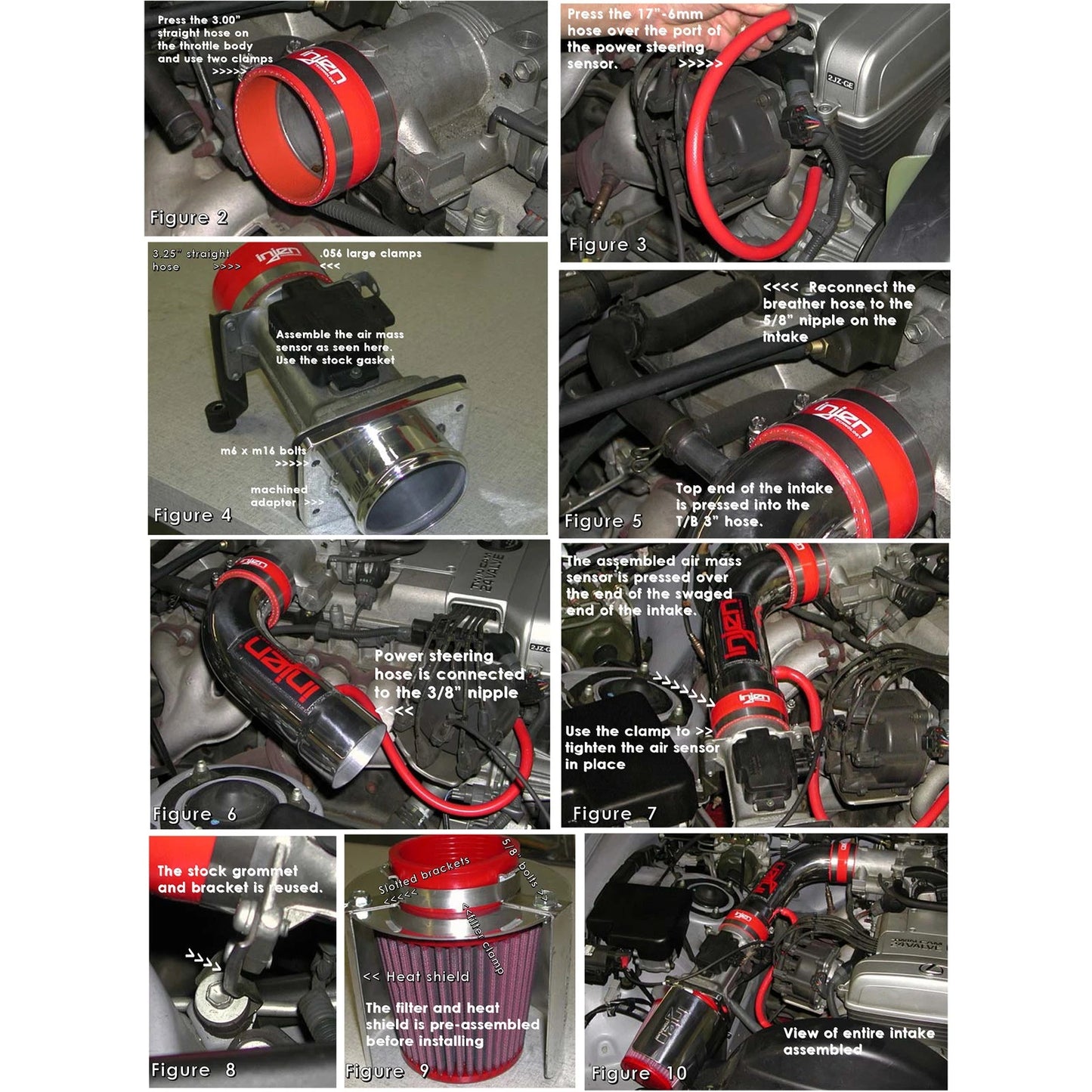 Injen Polished Short Ram Intake | Toyota Supra/GS300/SC300 (92-95) | (IS2083P)
