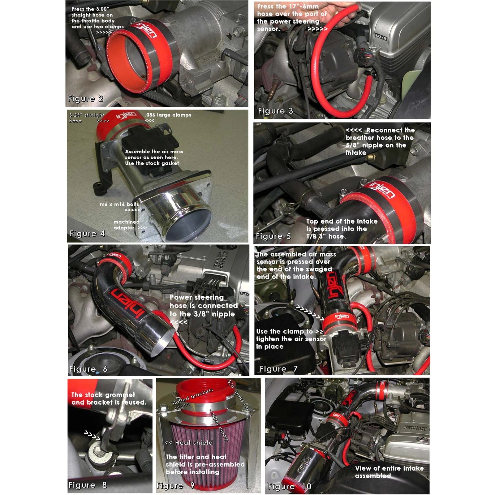 Injen Polished Short Ram Intake | Toyota Supra/GS300/SC300 (92-95) | (IS2083P)