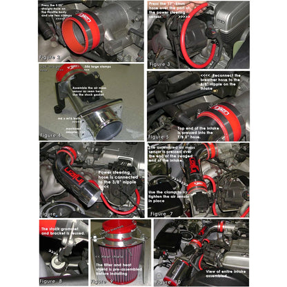 Injen Polished Short Ram Intake | Toyota Supra/GS300/SC300 (92-95) | (IS2083P)