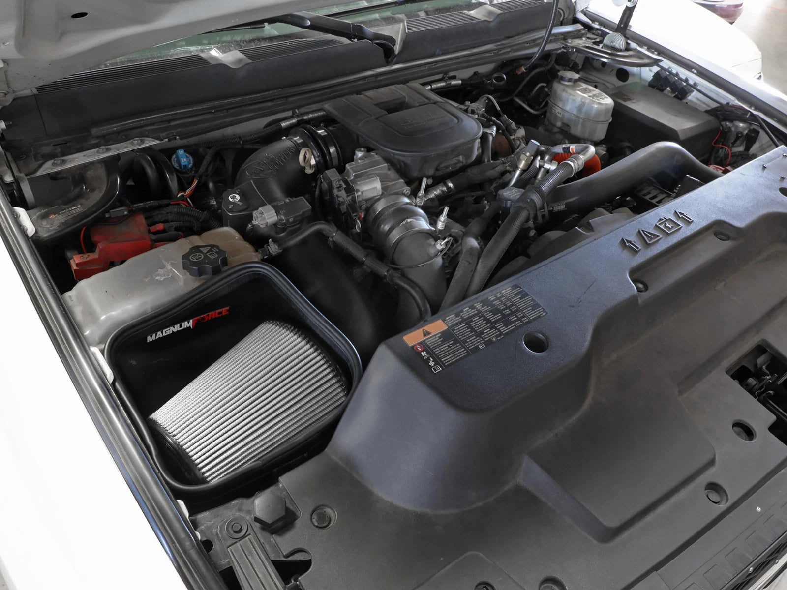 aFe 6.6L V8 MagnumFORCE Stage-2 Pro DRY S Intake | GM Silverado/Sierra 2500/3500HD (54-13016D)