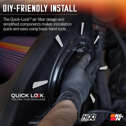 K&N NextGen Cold Air Intake | Dodge Ram 1500 (19-24) 5.7L V8 (50-1578)