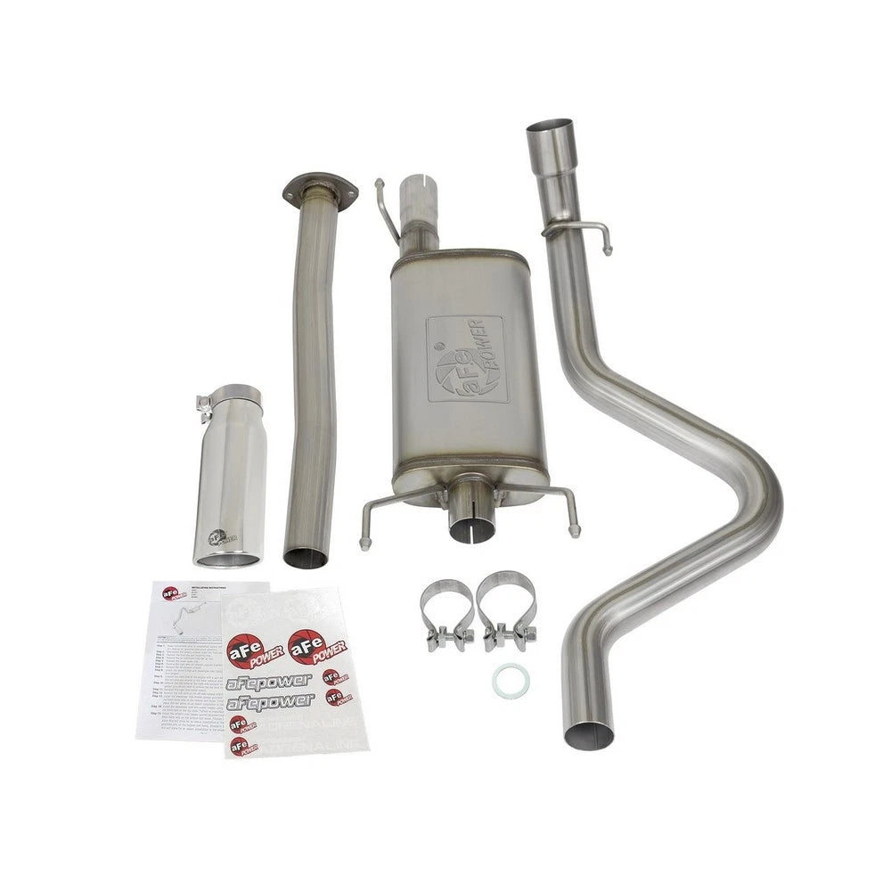 aFe 2.5in SS Cat-Back Exhaust | Toyota Tacoma (05-12) 2.7L (49-46031-P)