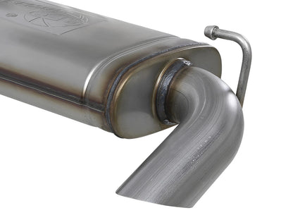 aFe 3in 409 Stainless Steel Axle-Back Hi-Tuck Exhaust System | Jeep Wrangler JL 18-20 (49-48080)