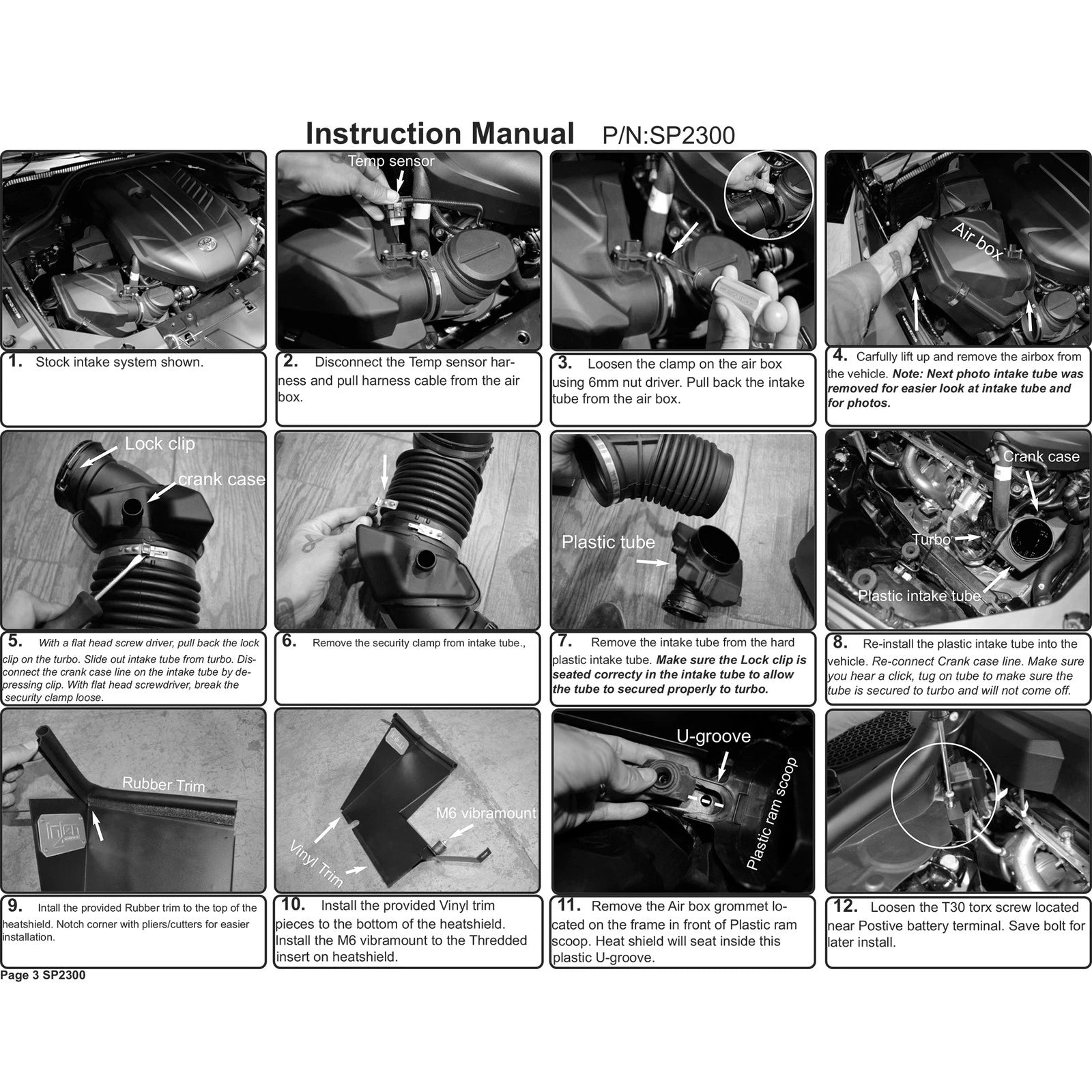 Injen Power Package - Wrinkle Black | BMW Z4 / Toyota Supra (18-26) (PK2300WB)