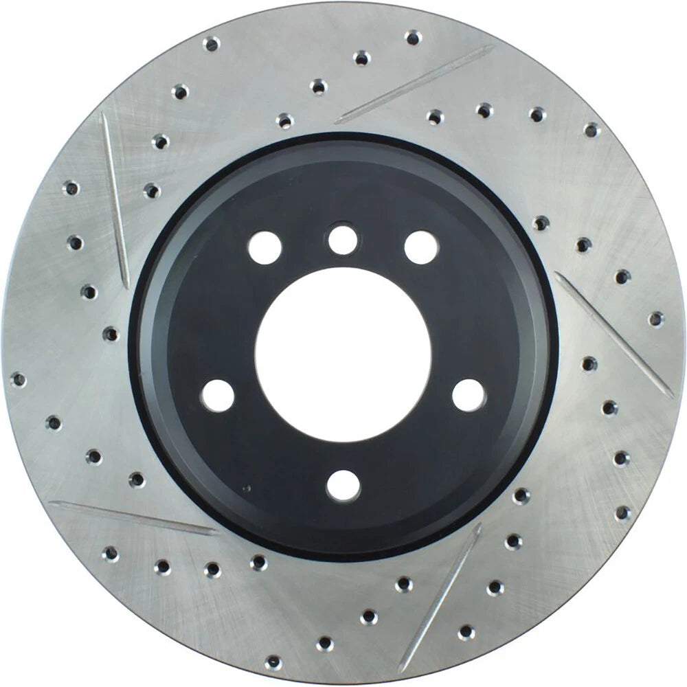 Stoptech Slotted And Drilled Brake Rotor | 2007-2009 BMW 335i (127.34093L)