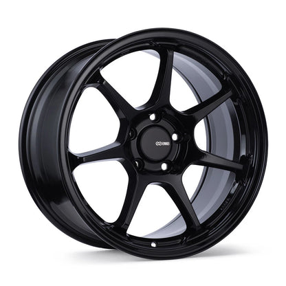 Enkei TS-7 Gloss Black | 18x8" +45mm | 5x112mm Wheel