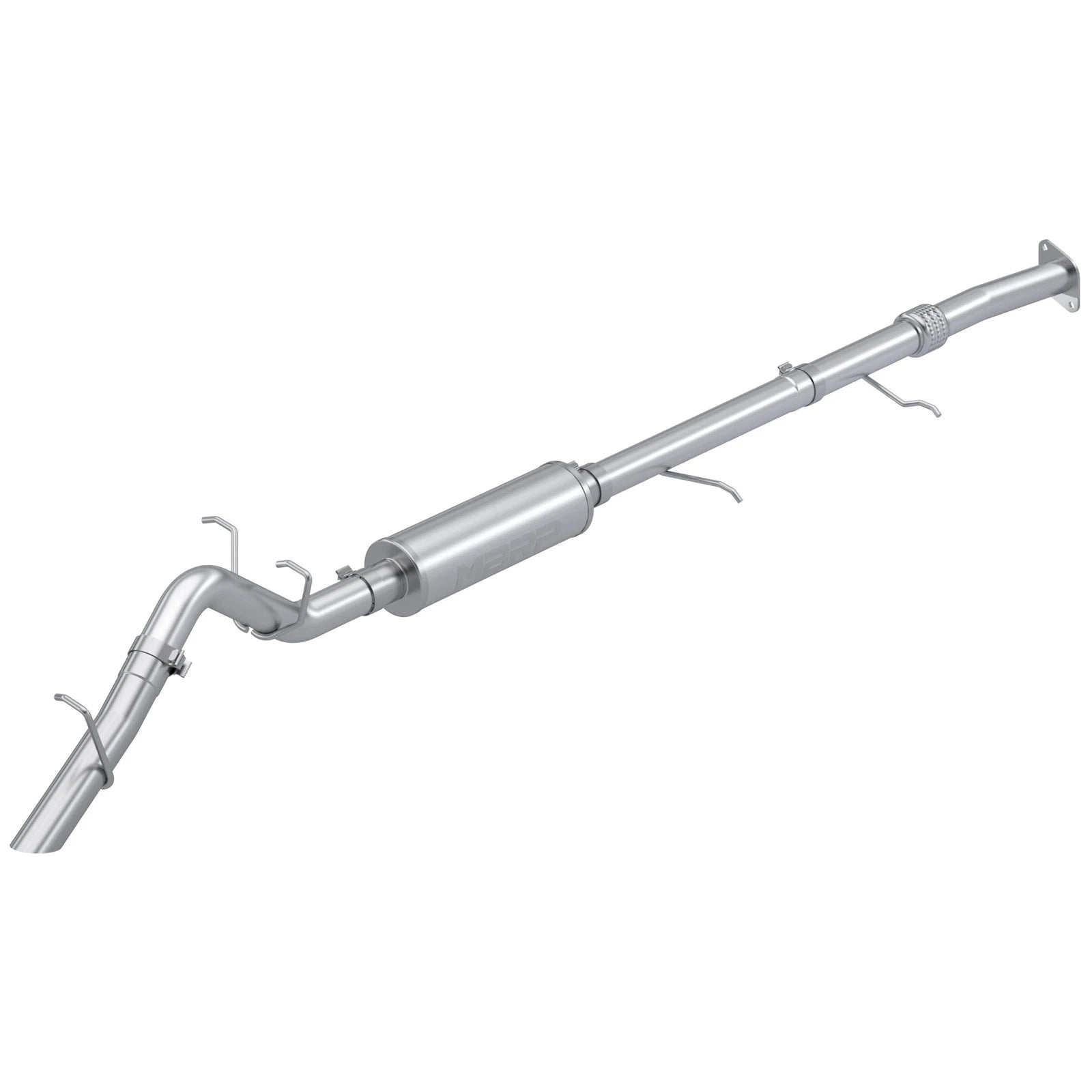 MBRP Aluminized Steel Single High Clearance Rear Exit | Chevrolet Colorado / GMC Canyon (23) (S5017AL)