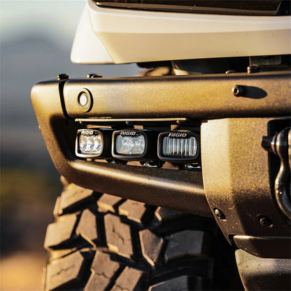 Rigid 46731 SR-M Series SAE Spot Drive White Fog LED Lights Kit for 21-24 Bronco