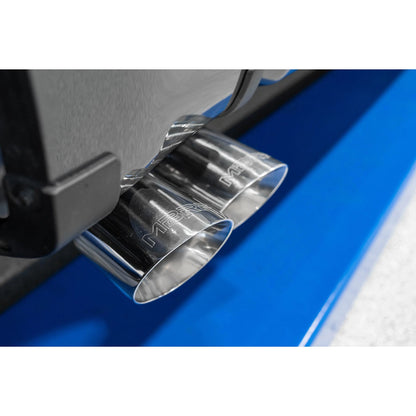 MBRP Aluminized Dual Pre-Axle Cat Back Exhaust w/ 2.5in OD Tips | Ford F150 (21+) (S5219AL)