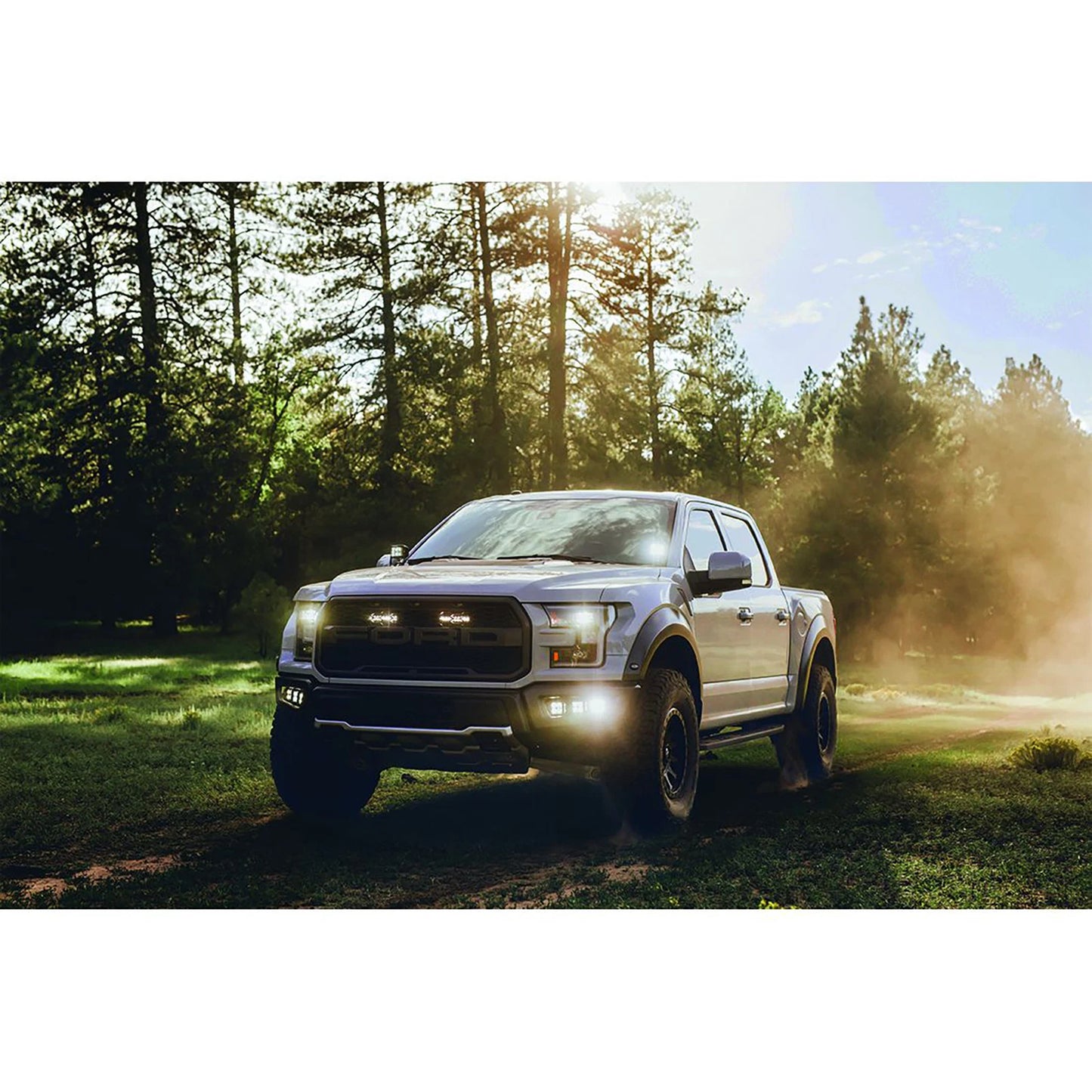 Rigid Industries Rigid D-Series Pro Midnight Light - Spot Diffused / Flush / Pair (RIG212513BLK)
