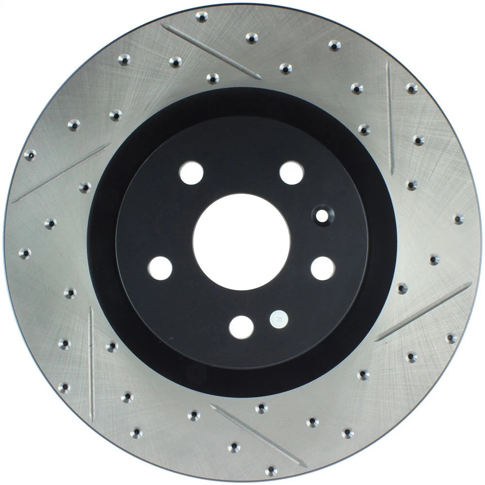 StopTech 127.62124L Front Left Drilled Brake Rotor for 2010-15 Camaro / 14-17 SS